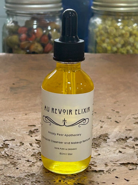 Au Revoir Elixir – Botanical Oil Cleanser & Makeup Remover